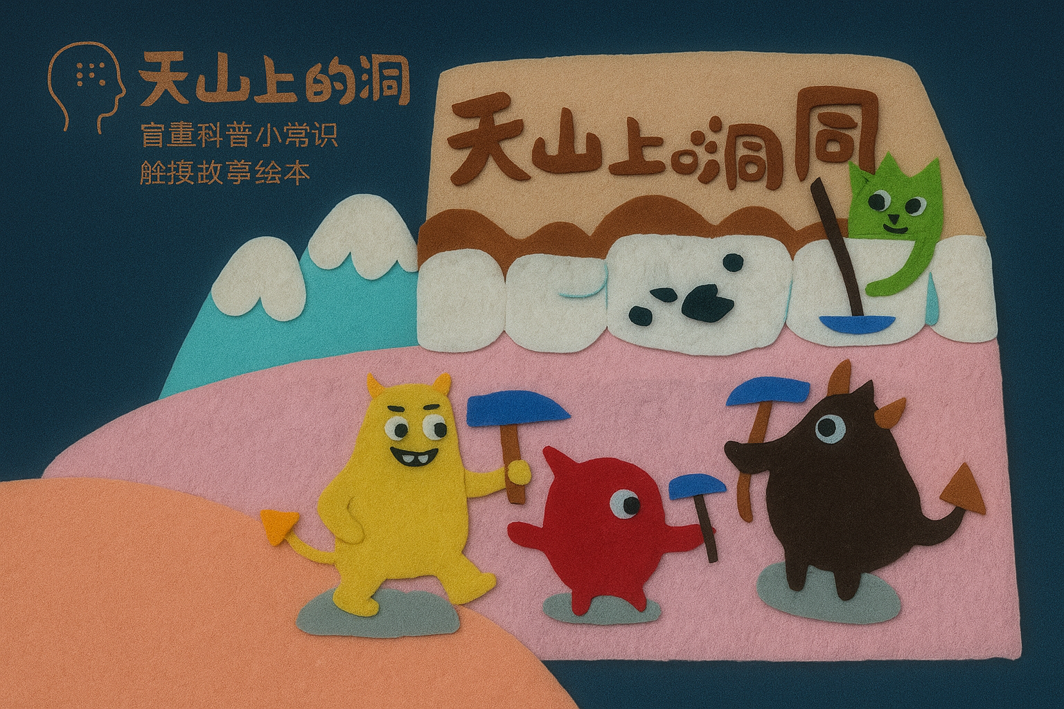 盲童科普小常识触摸故事绘本