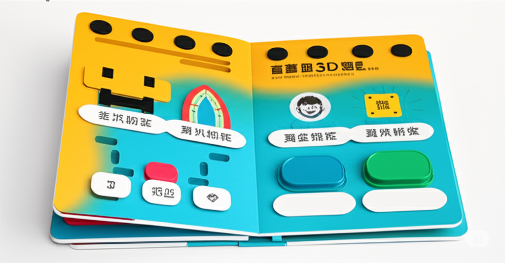 盲童3D触觉认知书
